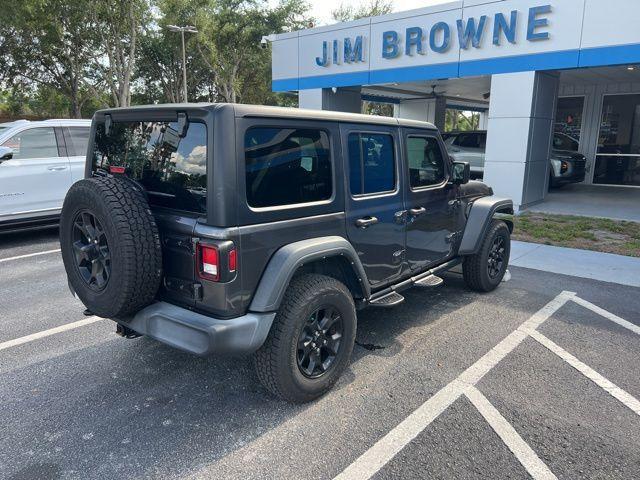 used 2022 Jeep Wrangler Unlimited car, priced at $30,448