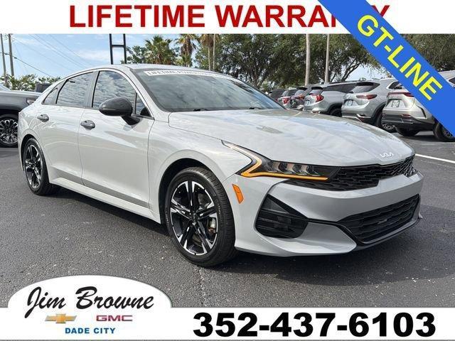 used 2022 Kia K5 car, priced at $22,079