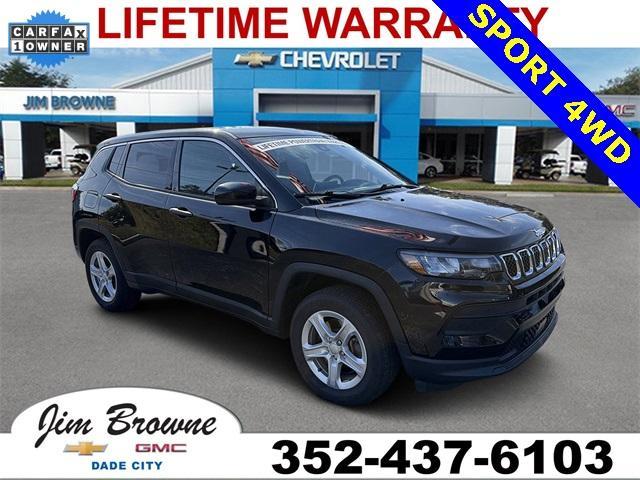 used 2023 Jeep Compass car, priced at $17,470