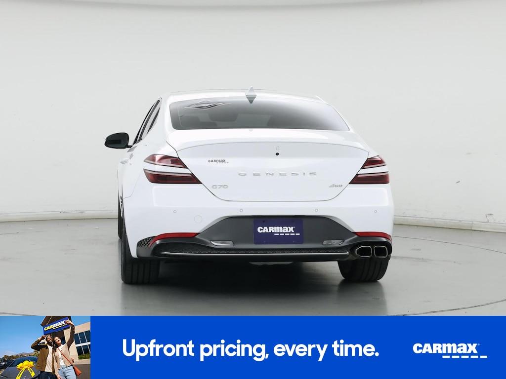 used 2022 Genesis G70 car, priced at $30,998