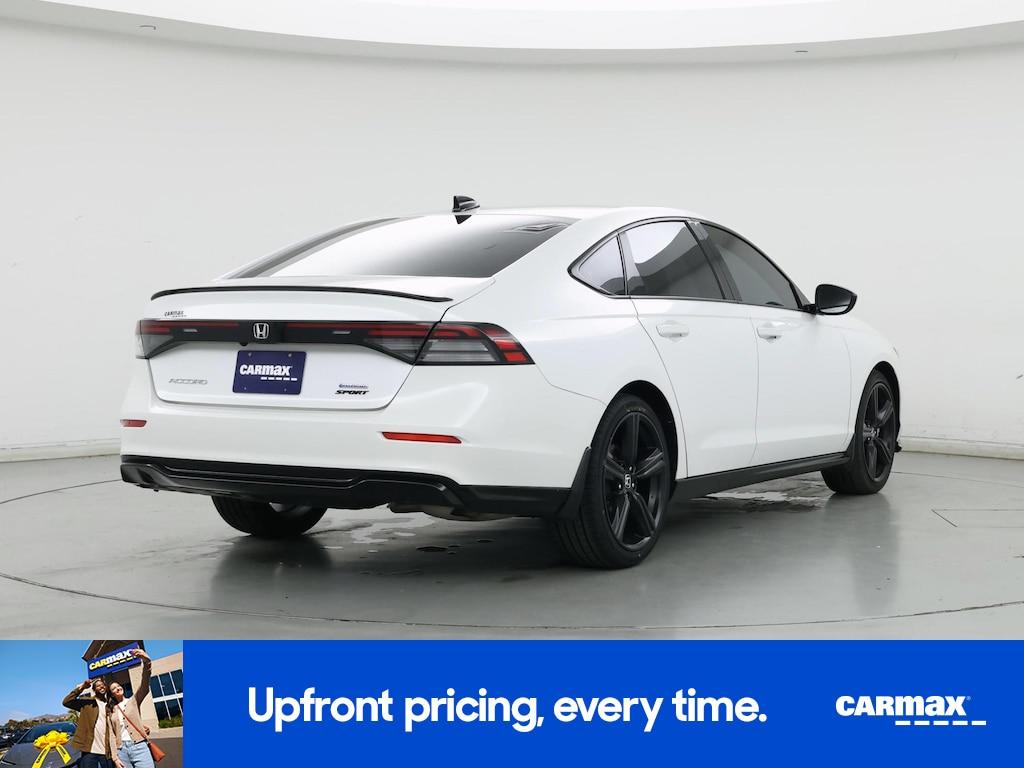 used 2023 Honda Accord Hybrid car, priced at $27,998