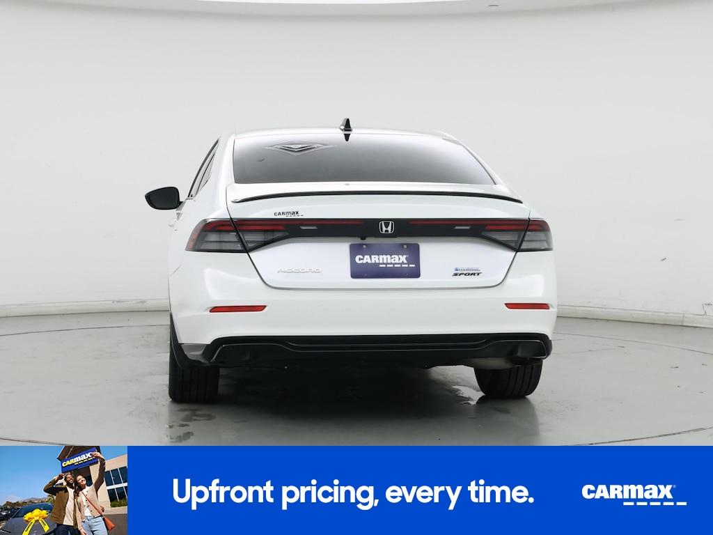 used 2023 Honda Accord Hybrid car, priced at $27,998