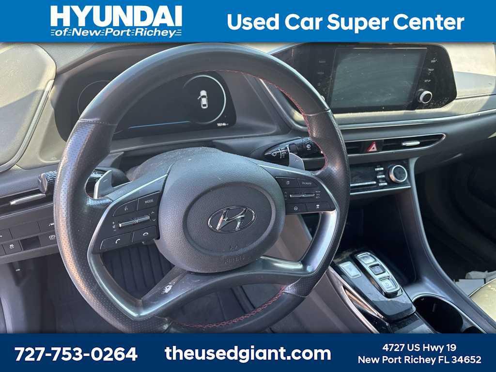 used 2021 Hyundai Sonata car, priced at $16,793