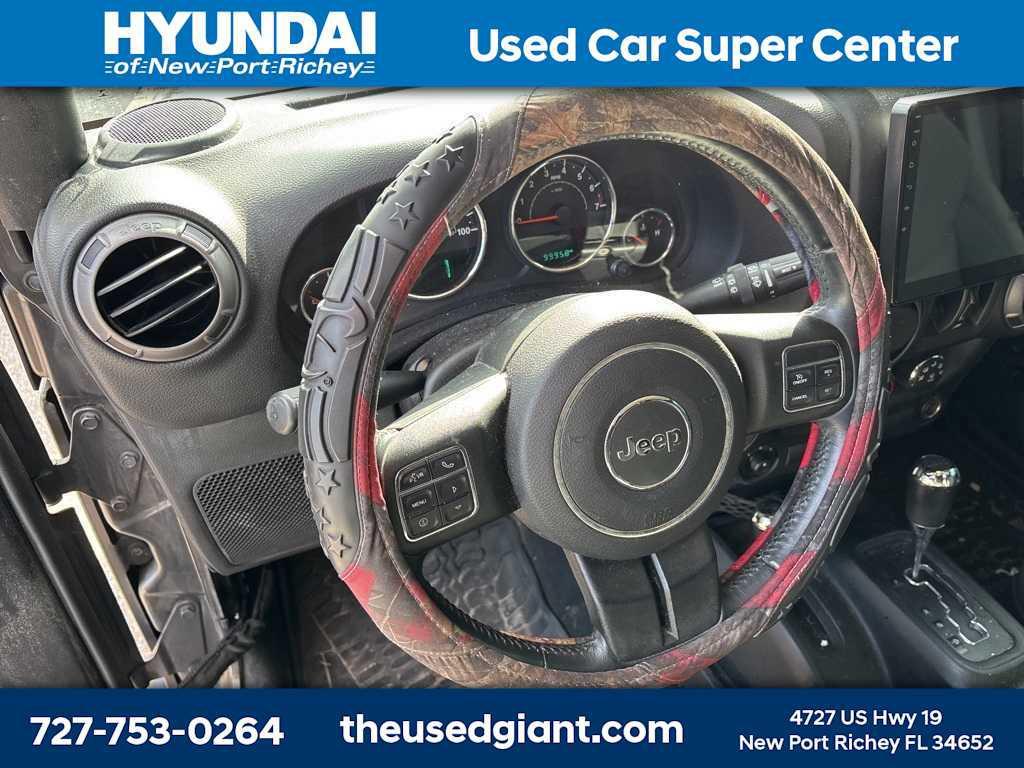 used 2018 Jeep Wrangler JK Unlimited car, priced at $19,387