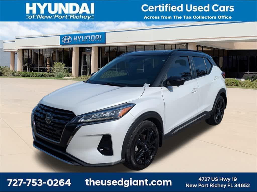 used 2021 Nissan Kicks car, priced at $13,369