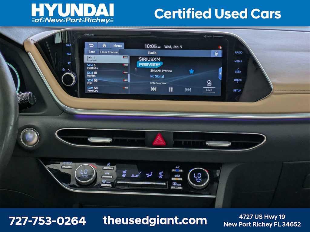 used 2021 Hyundai Sonata car, priced at $19,660