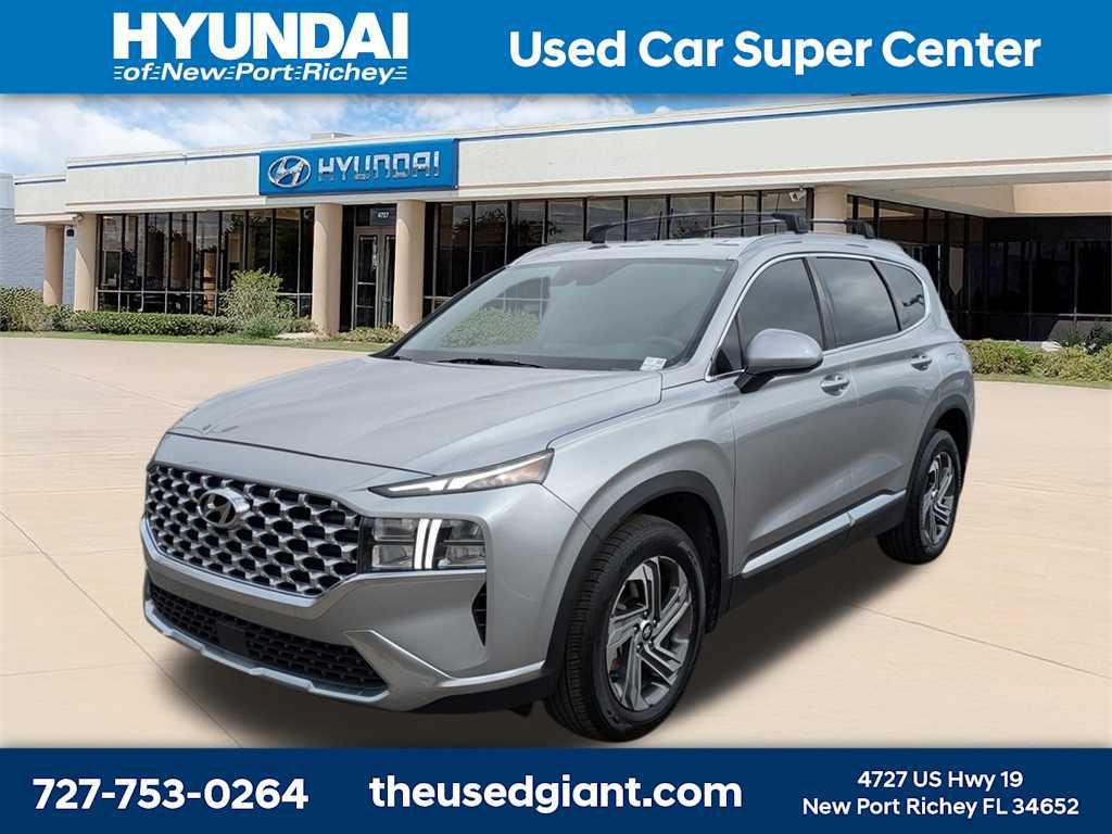 used 2021 Hyundai Santa Fe car, priced at $15,998