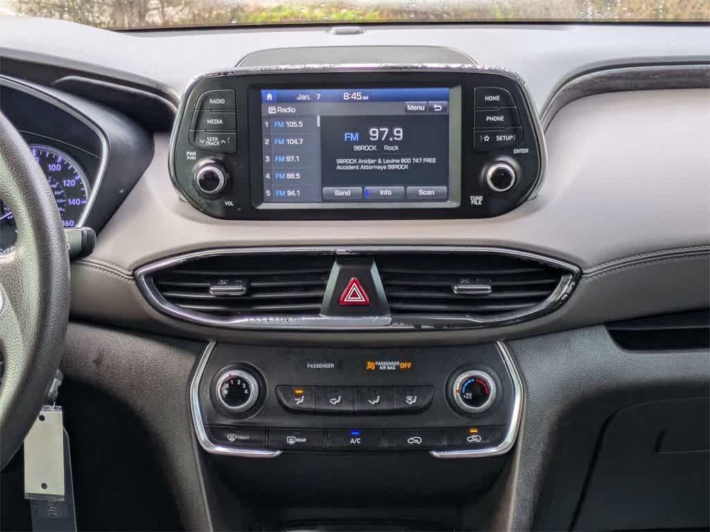 used 2020 Hyundai Santa Fe car, priced at $4,998