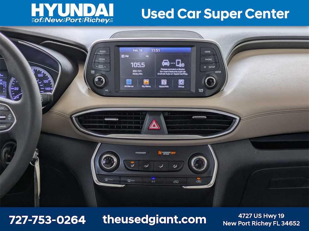 used 2019 Hyundai Santa Fe car, priced at $14,404