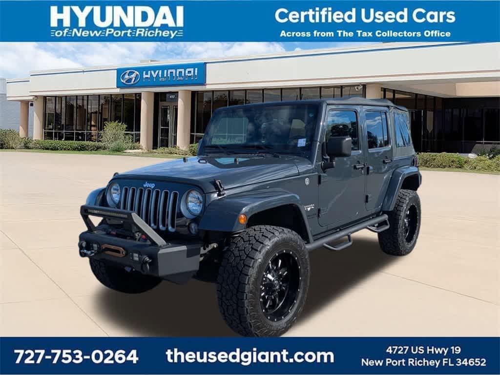 used 2016 Jeep Wrangler Unlimited car, priced at $19,998
