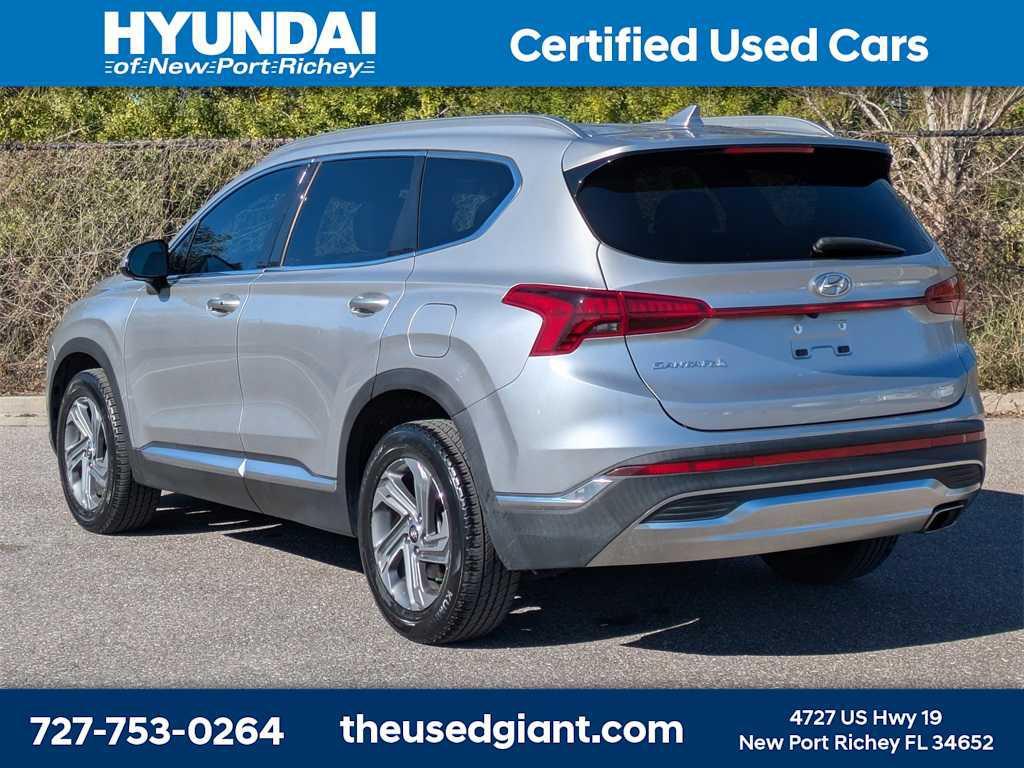 used 2021 Hyundai Santa Fe car, priced at $16,998