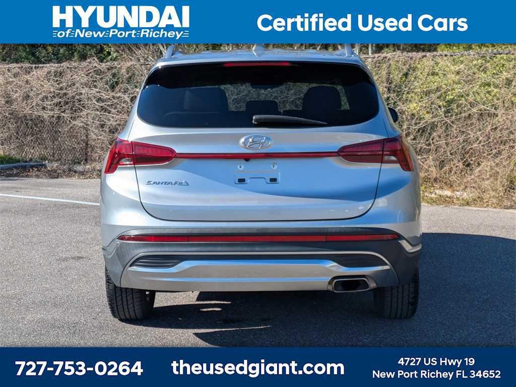 used 2021 Hyundai Santa Fe car, priced at $16,998