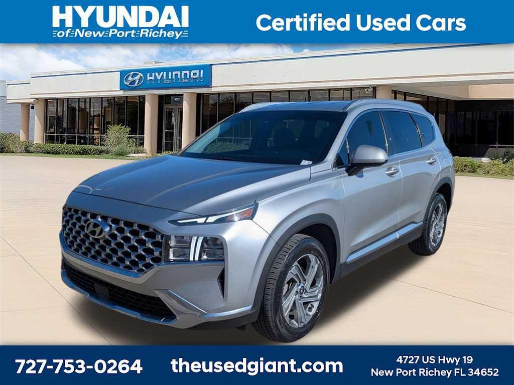 used 2021 Hyundai Santa Fe car, priced at $16,998