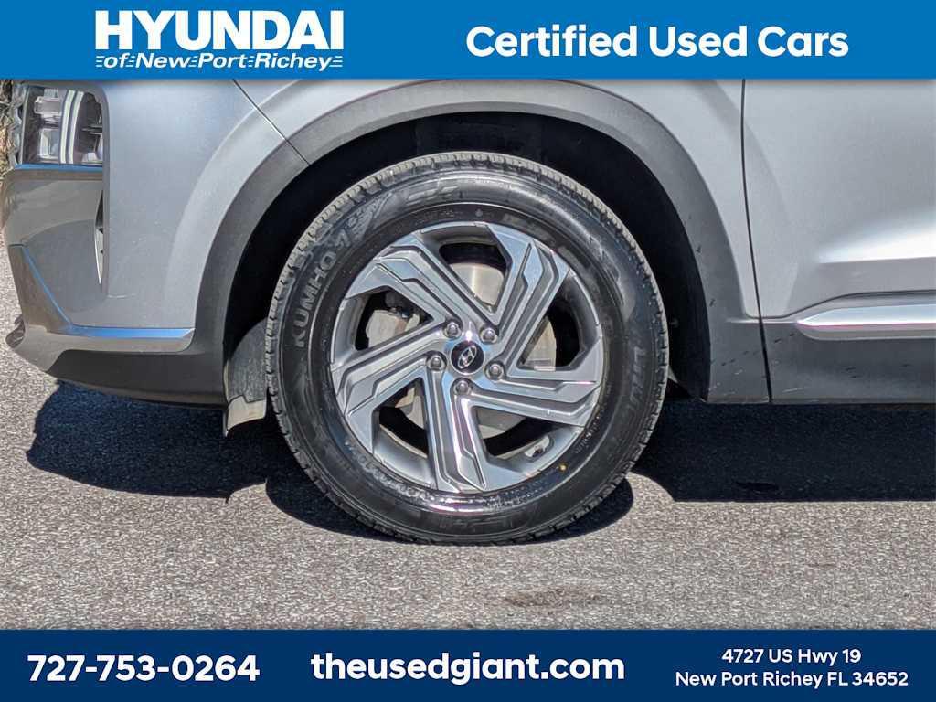 used 2021 Hyundai Santa Fe car, priced at $16,998