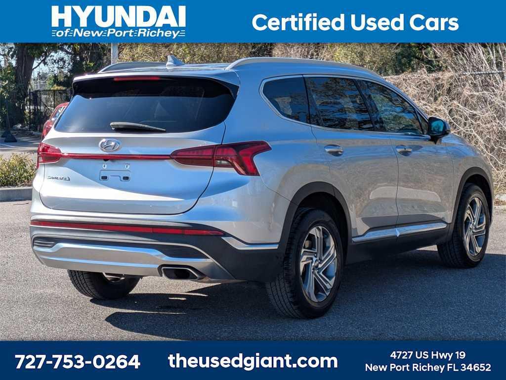 used 2021 Hyundai Santa Fe car, priced at $16,998