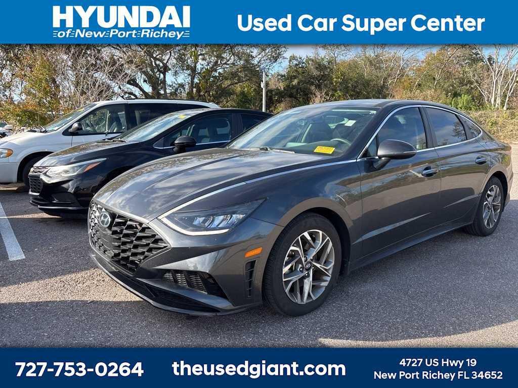 used 2021 Hyundai Sonata car, priced at $14,718