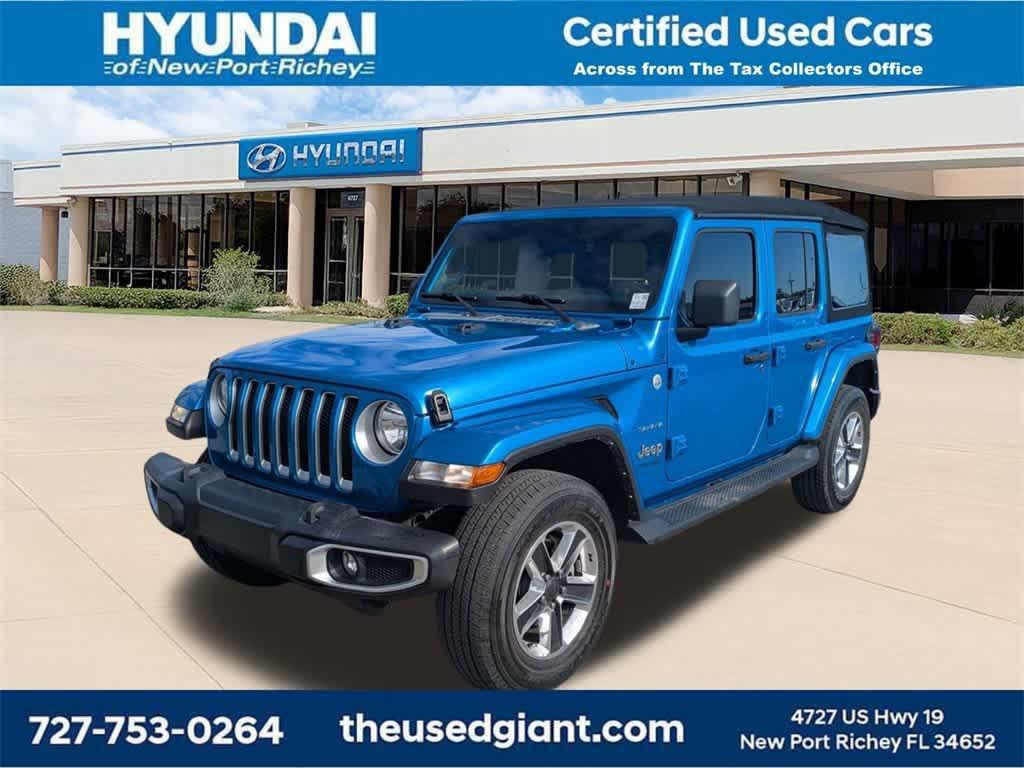 used 2022 Jeep Wrangler Unlimited car, priced at $28,998