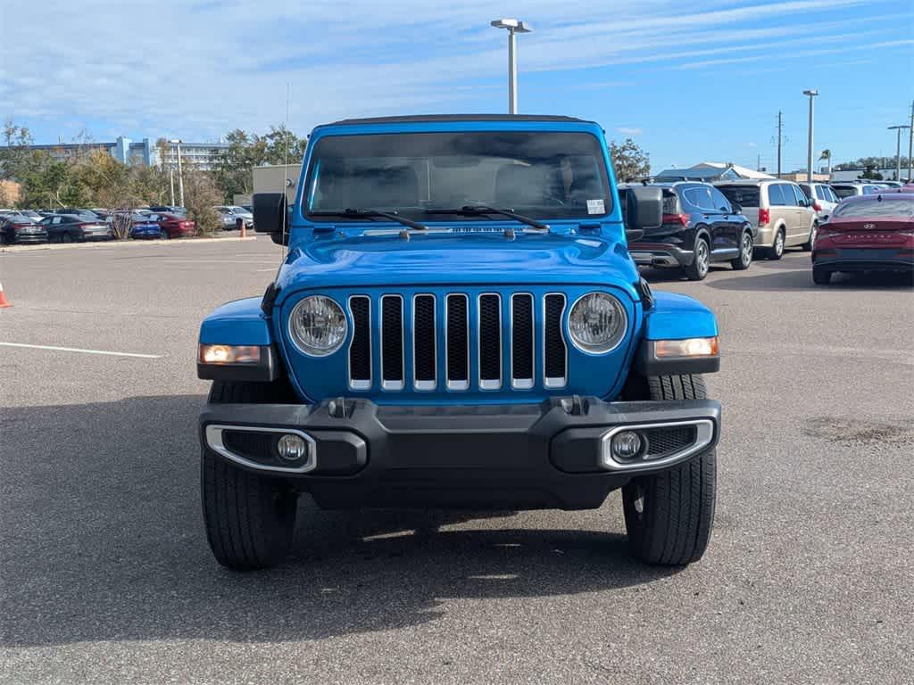used 2022 Jeep Wrangler Unlimited car, priced at $28,998