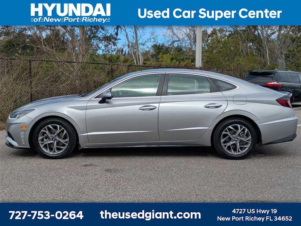 used 2021 Hyundai Sonata car, priced at $17,648