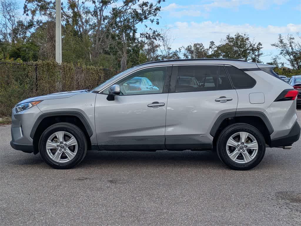 used 2021 Toyota RAV4 Hybrid car, priced at $23,440