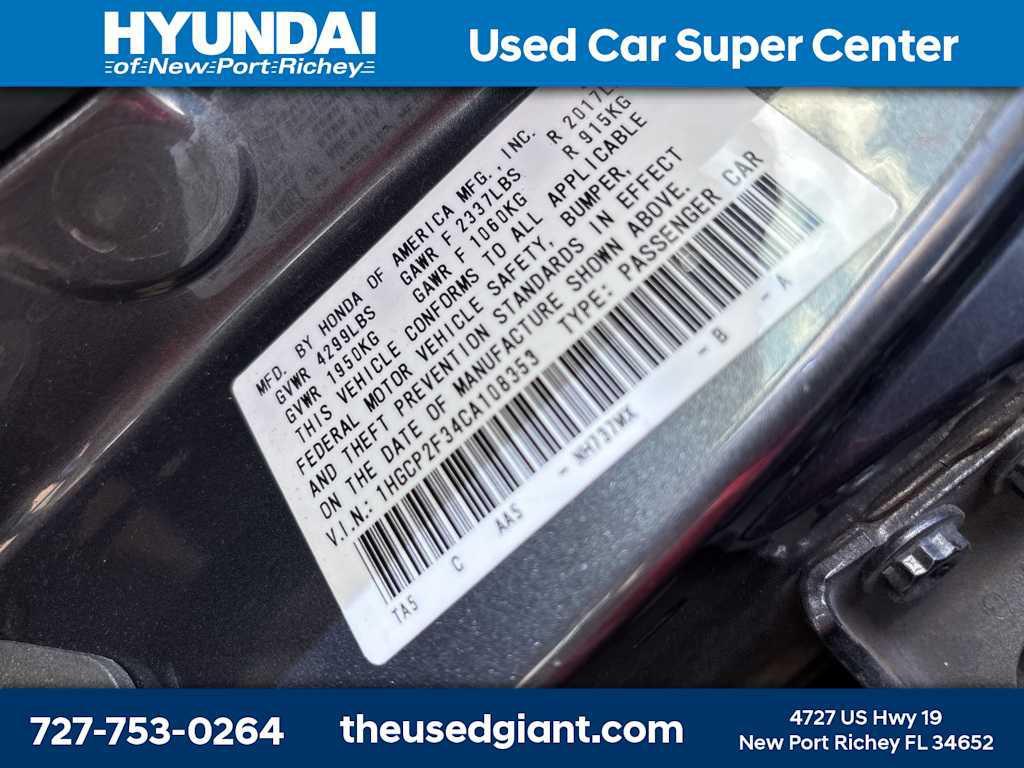 used 2012 Honda Accord car, priced at $5,717