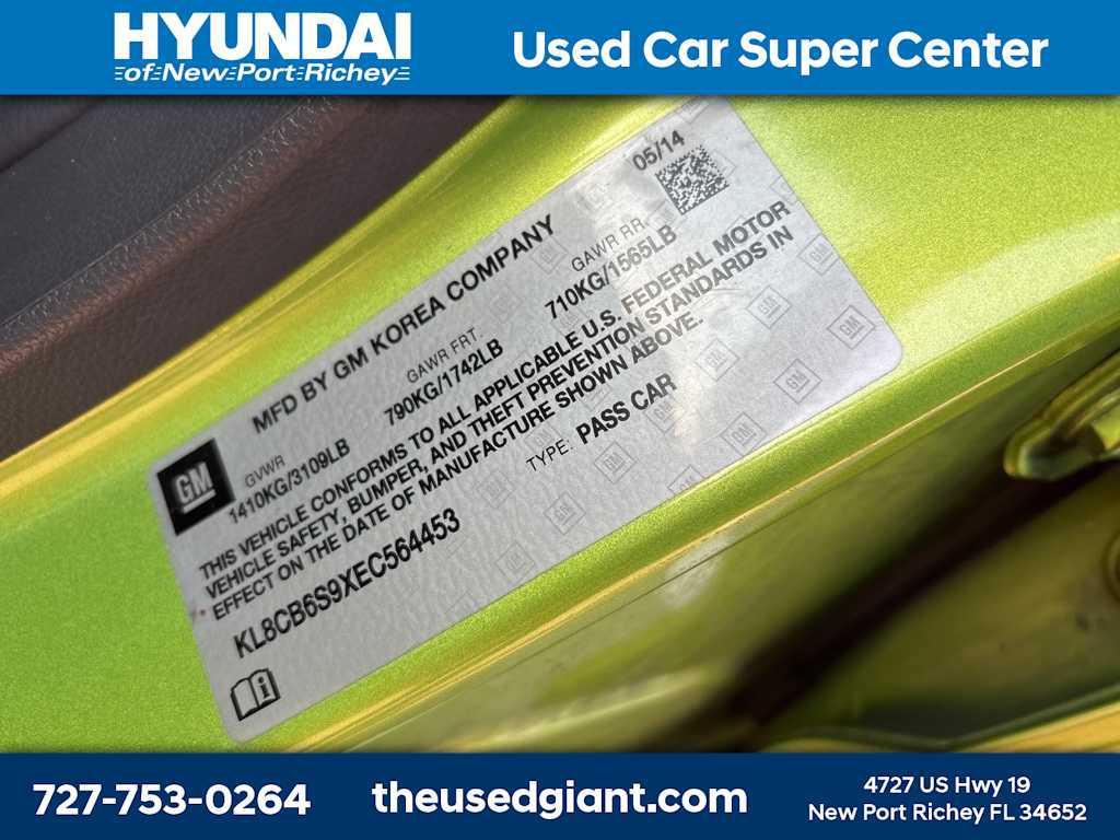 used 2014 Chevrolet Spark car, priced at $4,999