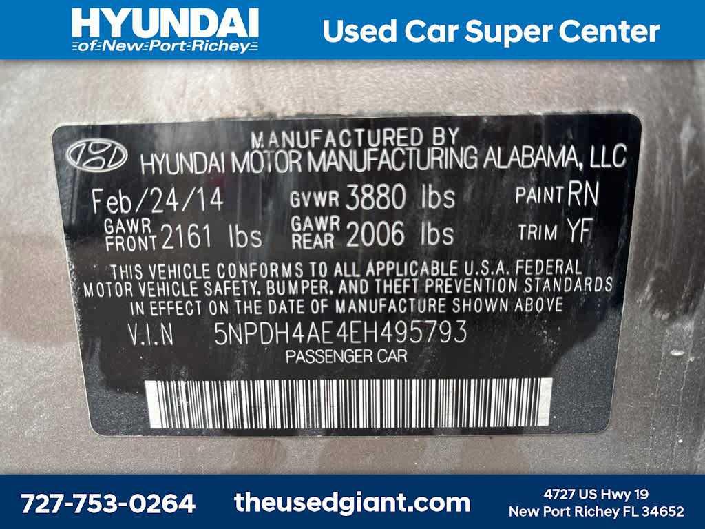 used 2014 Hyundai Elantra car, priced at $499