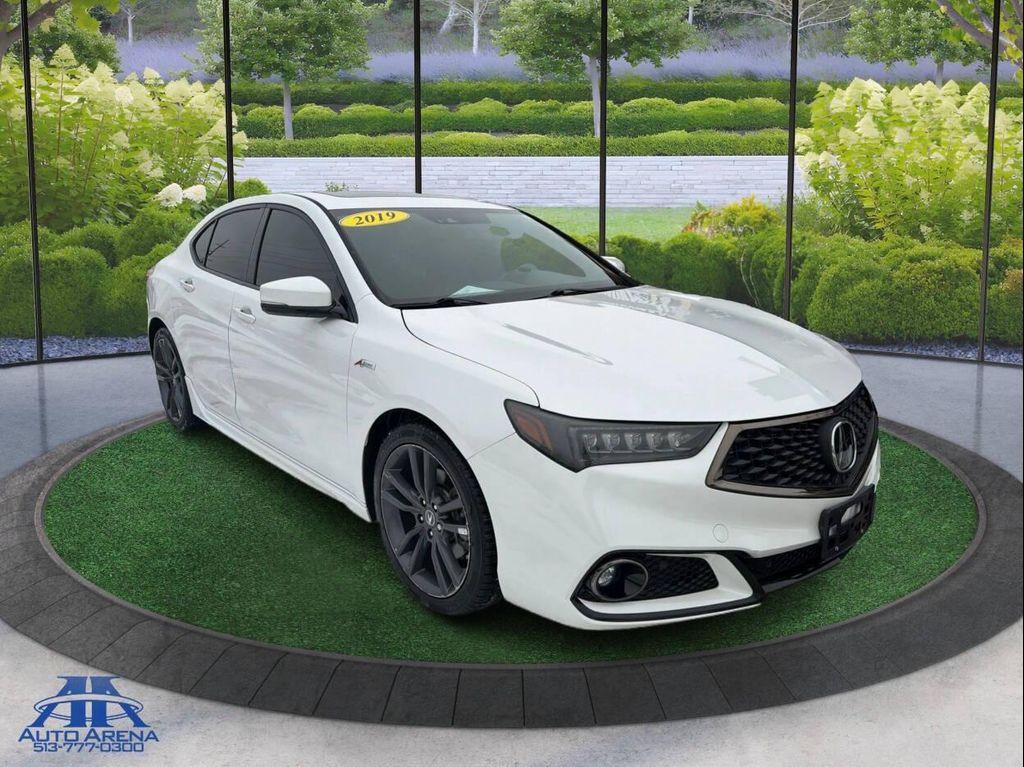 used 2019 Acura TLX car, priced at $21,995