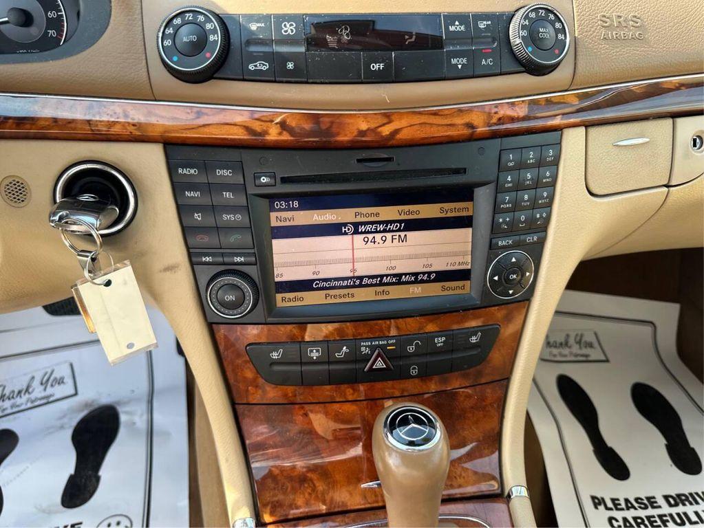 used 2009 Mercedes-Benz E-Class car, priced at $10,995