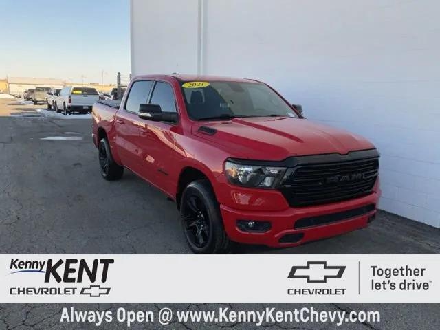 used 2021 Ram 1500 car, priced at $29,997