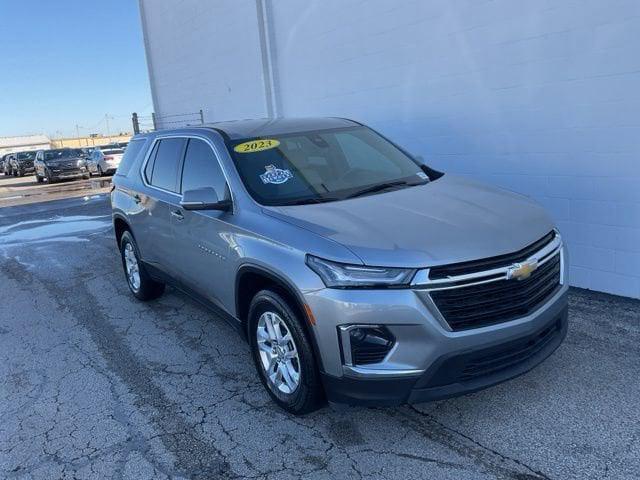 used 2023 Chevrolet Traverse car, priced at $25,169