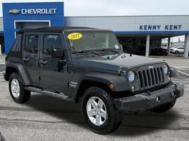 used 2017 Jeep Wrangler Unlimited car, priced at $15,972