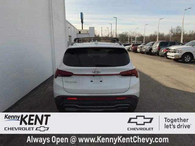 used 2022 Hyundai Santa Fe car, priced at $21,494