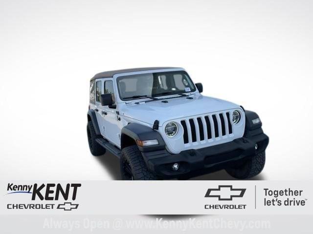 used 2020 Jeep Wrangler Unlimited car, priced at $23,126