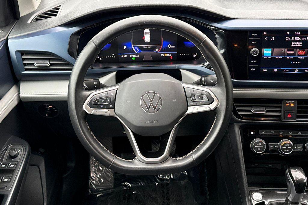 used 2024 Volkswagen Taos car, priced at $18,835