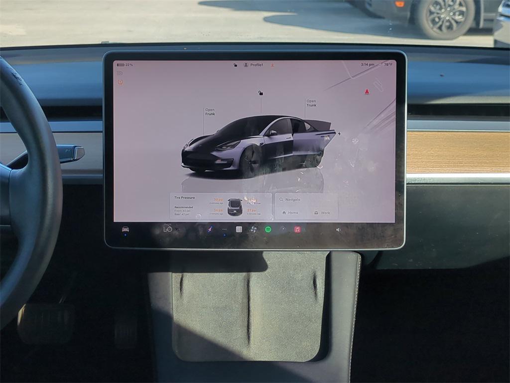 used 2022 Tesla Model 3 car, priced at $20,340