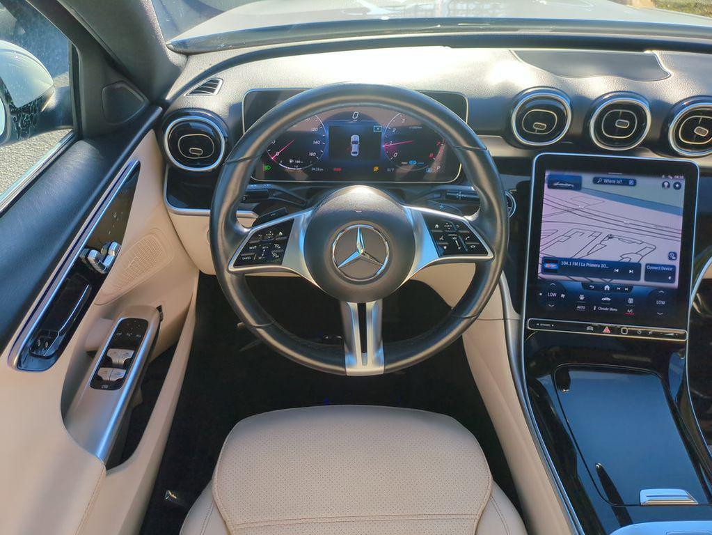 used 2022 Mercedes-Benz C-Class car, priced at $27,999