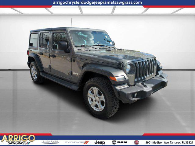 used 2018 Jeep Wrangler Unlimited car, priced at $18,426
