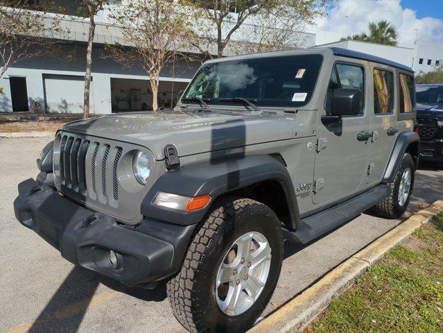 used 2018 Jeep Wrangler Unlimited car, priced at $18,426