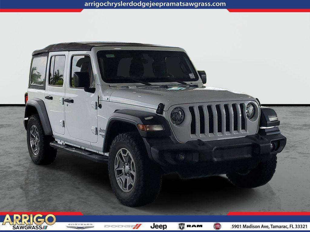 used 2018 Jeep Wrangler Unlimited car, priced at $24,890