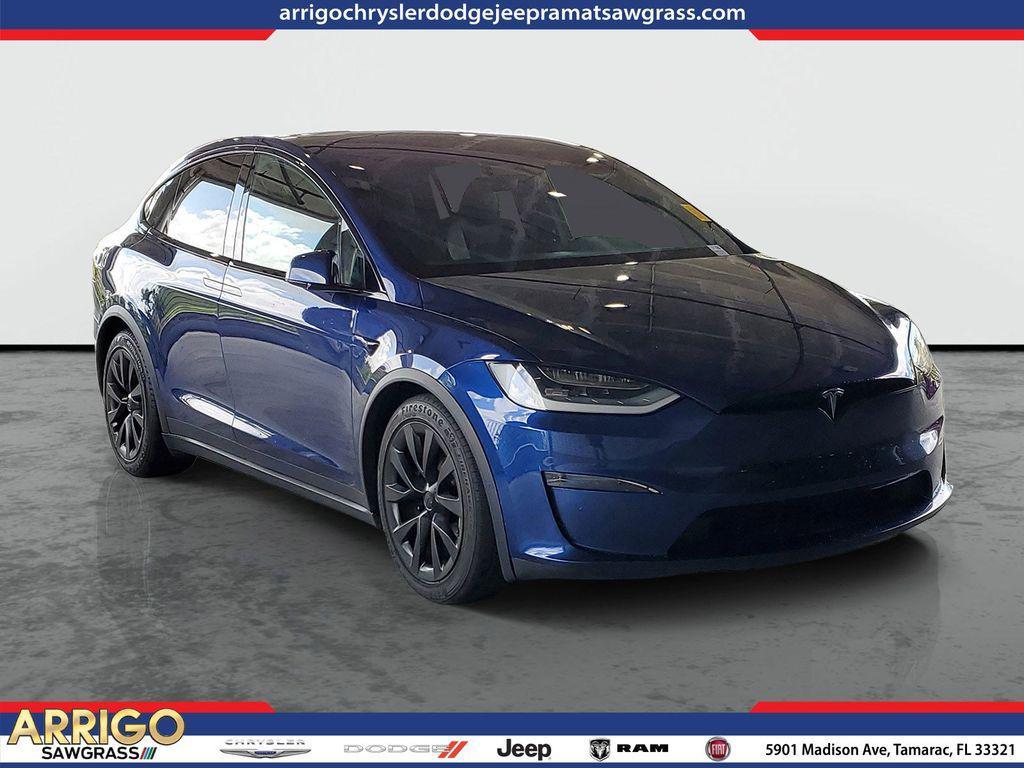used 2022 Tesla Model X car, priced at $45,112