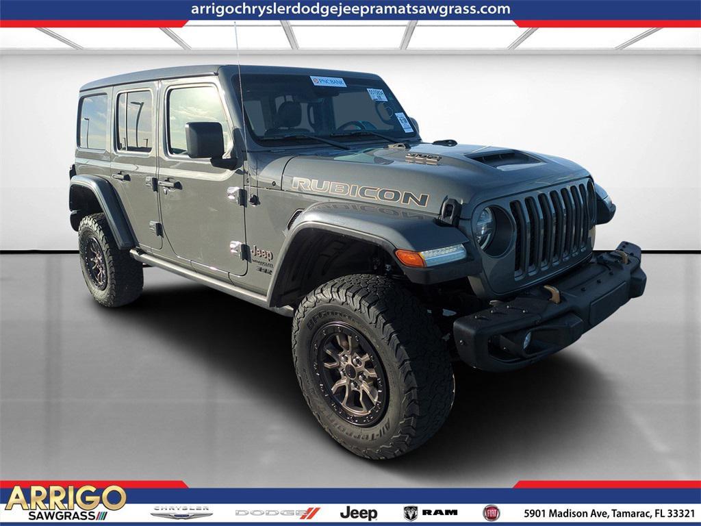 used 2021 Jeep Wrangler Unlimited car, priced at $54,266
