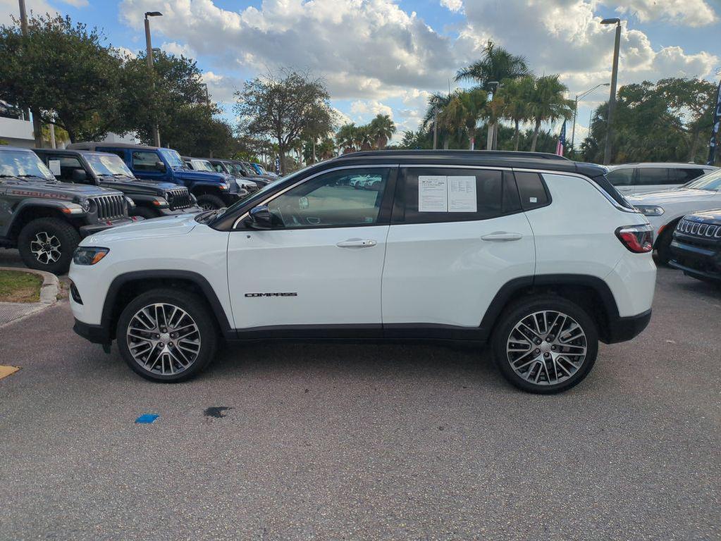 used 2023 Jeep Compass car, priced at $21,419