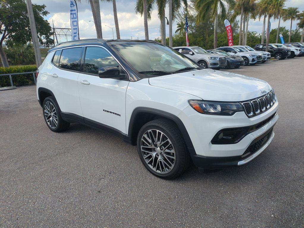 used 2023 Jeep Compass car, priced at $21,419