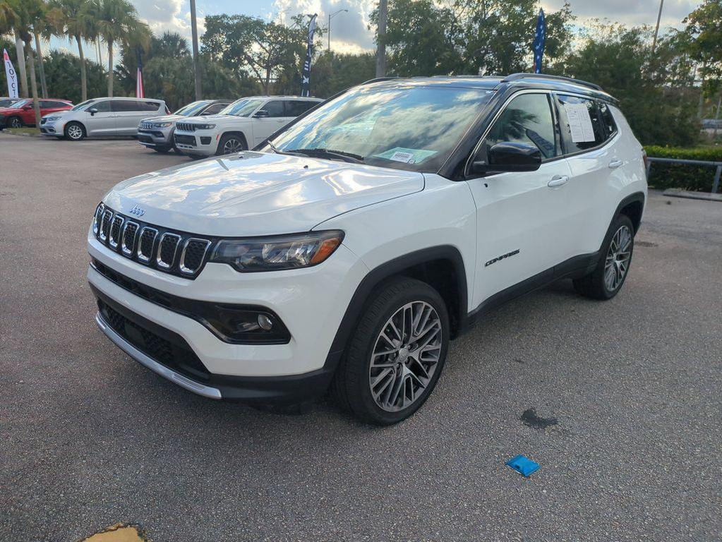 used 2023 Jeep Compass car, priced at $21,419