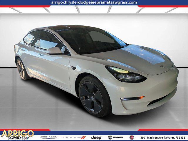 used 2022 Tesla Model 3 car, priced at $22,747