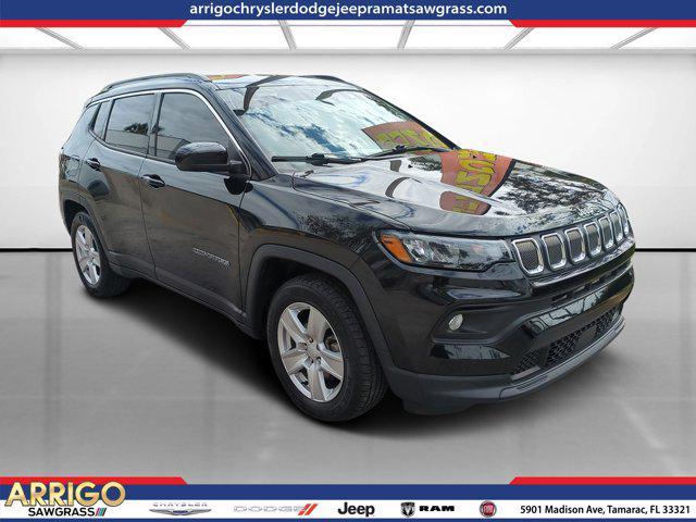 used 2022 Jeep Compass car, priced at $15,294