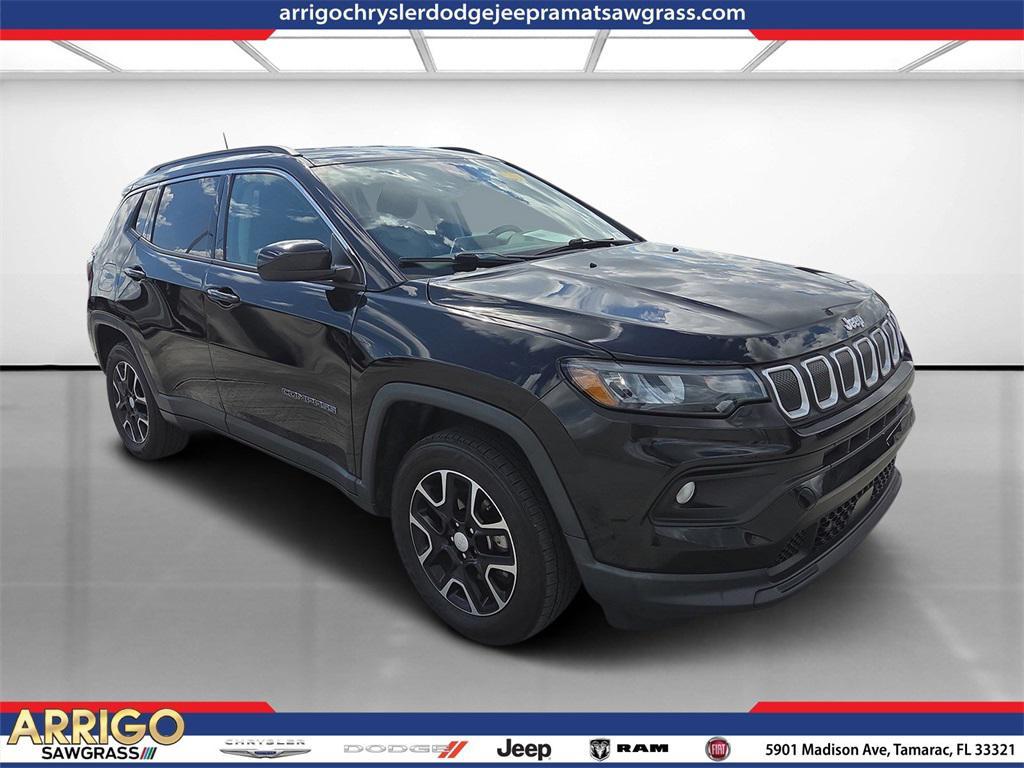 used 2022 Jeep Compass car, priced at $16,755