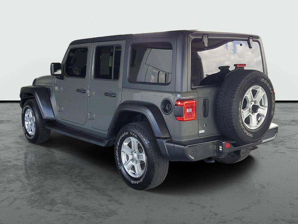 used 2020 Jeep Wrangler Unlimited car, priced at $22,913