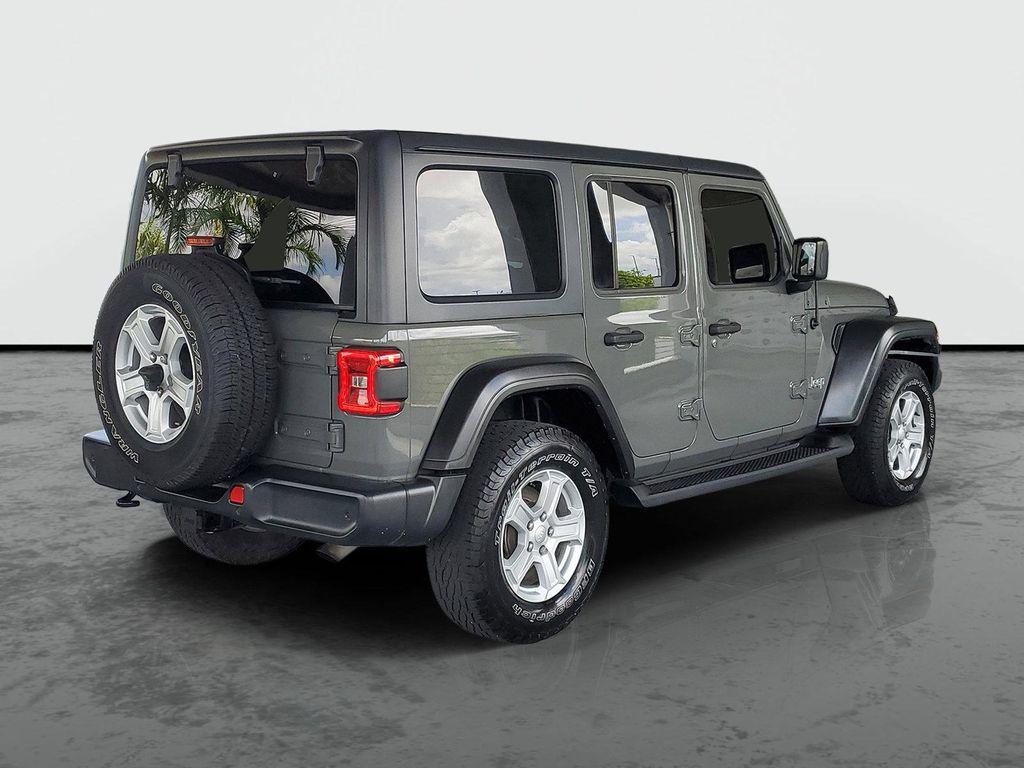 used 2020 Jeep Wrangler Unlimited car, priced at $22,913